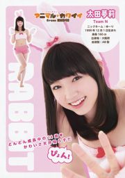 NMB48 Akari Yoshida Kei Jonishi Miyuki Watanabe Kaede Yagura Aya Yamamoto Kanako Muro [Hewan Muda] 2014 No.17 Foto