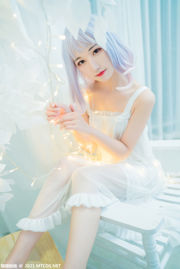 [Meow Sugar Movie] VOL.411 white gauze skirt