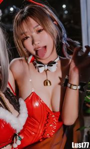 [Welfare COS] Anime-Bloggerin Qiqi muss gut sein – 2021 Christmas Double Rabbit