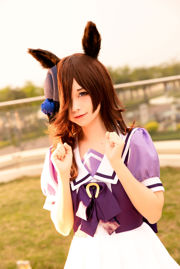 [Welfare COS] Anime blogger G44 will not be injured - Jockey Girl Rice Bath