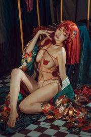 [Net Red COSER Photo] Осень и Корги (Xia Xiaoqiu Qiuqiu) - Кимоно