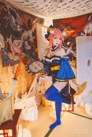 [COS Welfare] Weibo Girl Paper Cream Moon Shimo - Tamamo Mae