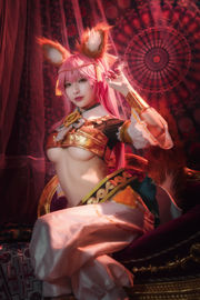 [Photo de cosplay] Anime Blogger Teppanyaki Ghost Dance w - Tamamo Mae Myth