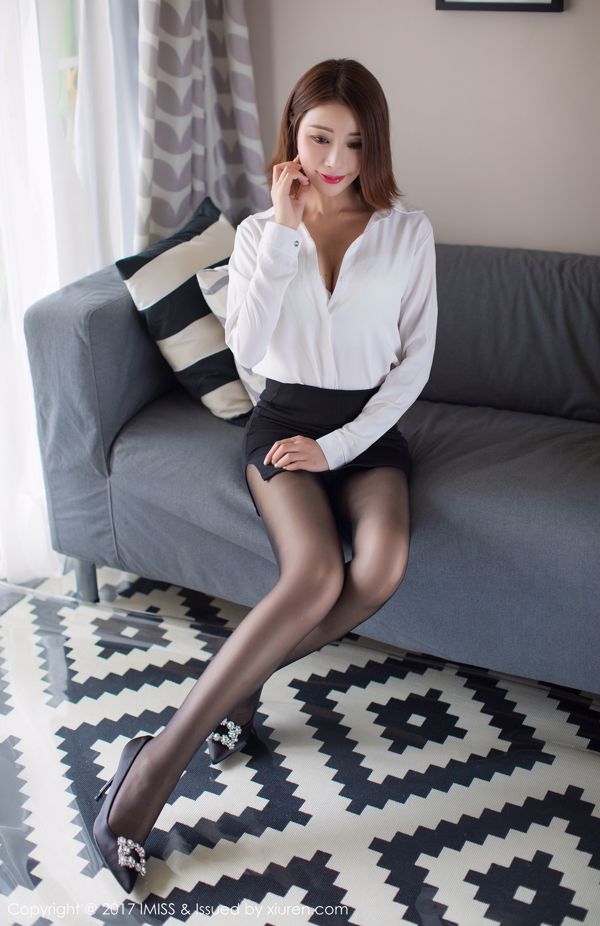 Savina "OL Uniform with Black Silk Legs Series" [爱蜜社IMiss] Vol.193