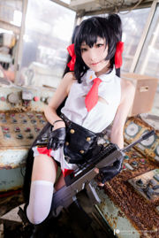 [Ảnh cosplay] Xiao Ding "Fantasy Factory" - 2019.08 Cô gái lụa đen dưới nước bên cạnh nhà